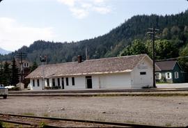 Great Northern Railway Skykomish, Washington depot in 1972.