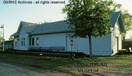 Great Northern Depot at Yankton, South Dakota, undated