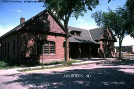 Great Northern Depot at Aberdeen, South Dakota, undated