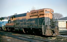 Great Northern Railway 574 at Minneapolis, Minnesota in 1969.