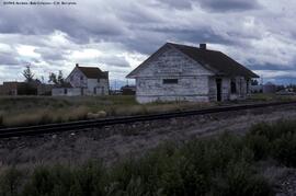 Great Northern Depot at Homestead, Montana, 1993