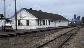 Great Northern Depot at Scobey, Montana, 1993