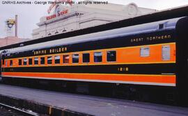 Great Northern Passenger Car 1218 at Denver, Colorado, 1966