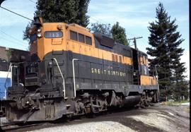 Great Northern Railway 715 at Wenatchee, Washington in 1969.