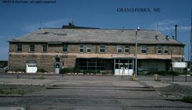 Great Northern Depot at Grand Forks, North Dakota, undated