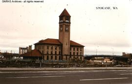 Great Northern Depot at Spokane, Washington, undated