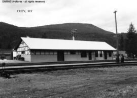 Great Northern Depot at Troy, Montana, undated