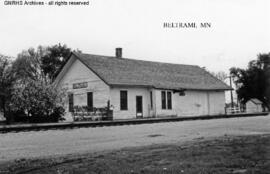 Great Northern Depot at Beltrami, Minnesota, undated