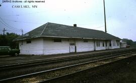 Great Northern Depot at Cass Lake, Minnesota, undated