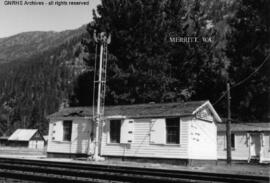 Great Northern Depot at Merritt, Washington, undated