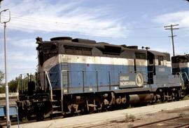 Great Northern Railway 2002 at Great Falls, Montana in 1969.