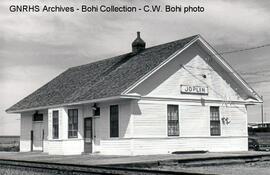 Great Northern Depot at Joplin, Montana, 1976