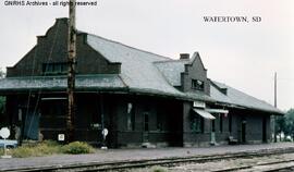 Great Northern Depot at Watertown, South Dakota, undated