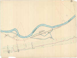 Great Northern Profile Map 15, Cascade Summit to Skykomish, Washington, 1894