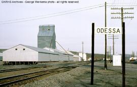 Great Northern Sign at Odessa, Washington, 1987