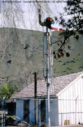 Great Northern Order Board at Cashmere, Washington, 1987