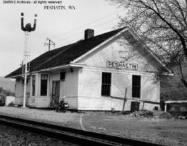 Great Northern Depot at Peshastin, Washington, undated