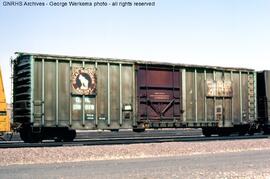 Great Northern Boxcar 138018 at Albuquerque, New Mexico, 1982