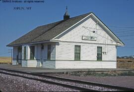 Great Northern Depot at Joplin, Montana, undated