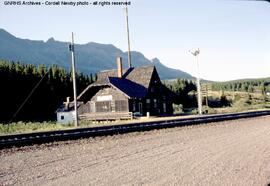 Great Northern Depot at Summit, Montana, 1969