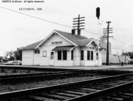 Great Northern Depot at Glyndon, Minnesota, undated