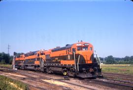 Great Northern Railway 2528 at Lyndale Junction, Minnesota in 1966.