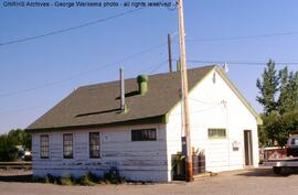 Great Northern Section Maintenance Building at Cut Bank, Montana, 1990