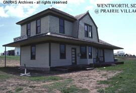 Great Northern Depot at Wentworth, South Dakota, undated
