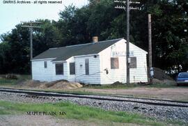 Great Northern Depot at Maple Plain, Minnesota, undated