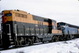 Great Northern Railway 685 at Wenatchee, Washington in 1970.