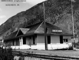 Great Northern Depot at Keremeos, British Columbia, undated