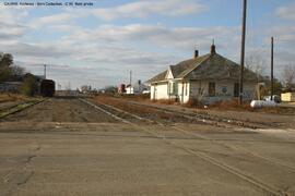 Great Northern Depot at Plentywood, Montana, 1970