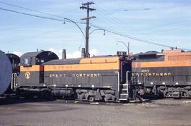 Great Northern Railway 13 at Spokane, Washington in 1968.