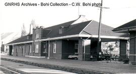 Great Northern Depot at Wenatchee, Washington, 1976