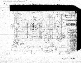 Great Northern Engineering Drawing, Truck Garage at Great Falls, Montana, undated