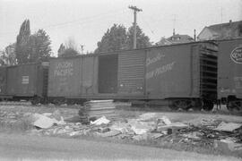 Union Pacific Boxcar 163329, Bellingham, Washington, undated