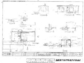 Burlington Northern Engineering Drawing, Unit Coal Train Servicing Facilities at Centralia, Illin...