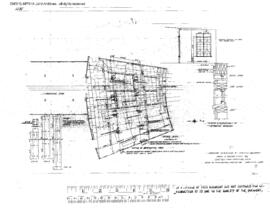 Spokane, Portland, and Seattle Railway Engineering Drawing, Roundhouse at Vancouver, Washington, ...