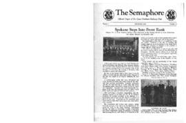 Great Northern Railway Club 'THE SEMAPHORE', December 1924