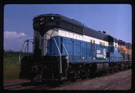 Great Northern Diesel Locomotive 569 at Superior, Wisconsin, 1969