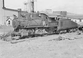 Inland Empire Paper Company steam locomotive 924 at Spokane, Washington on May 06, 1950.