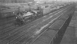 Northern Pacific steam locomotive 2248 at Auburn, Washington, in 1937.