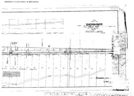 Plat Map of Northern Pacific Facilities at Dieringer, Washington, 1908