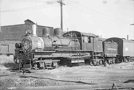 Feather River Railway Steam Locomotive Number 2 at Oroville, California in June, 1974.