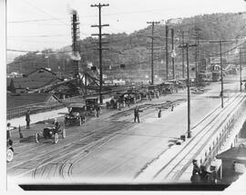 Seattle Municipal Railway Cars, Seattle, Washington, circa 1925