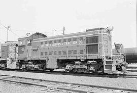 Central California Traction Company Diesel Locomotive Number 41 at Stockton, California in August...