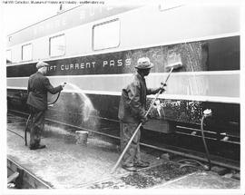 Great Northern Employees at Interbay, Washington in 1947.