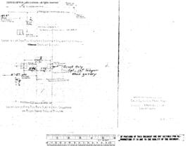 Great Northern Engineering Drawing, Power Plant at East Glacier Park, Montana, undated