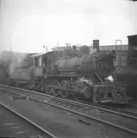 Pacific Coast Railroad steam locomotive number 16 at Seattle, Washington in 1951.