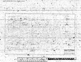 Northern Pacific Engineering Drawing, Carmen's Service Building at Spokane, Washington, undated
